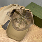 Luxury Gucci baseball cap rear view