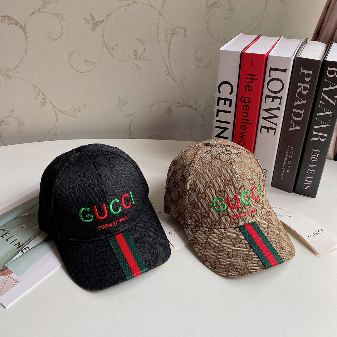 Luxury Gucci cotton baseball cap