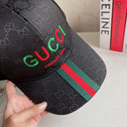 Luxury Gucci cotton baseball cap
