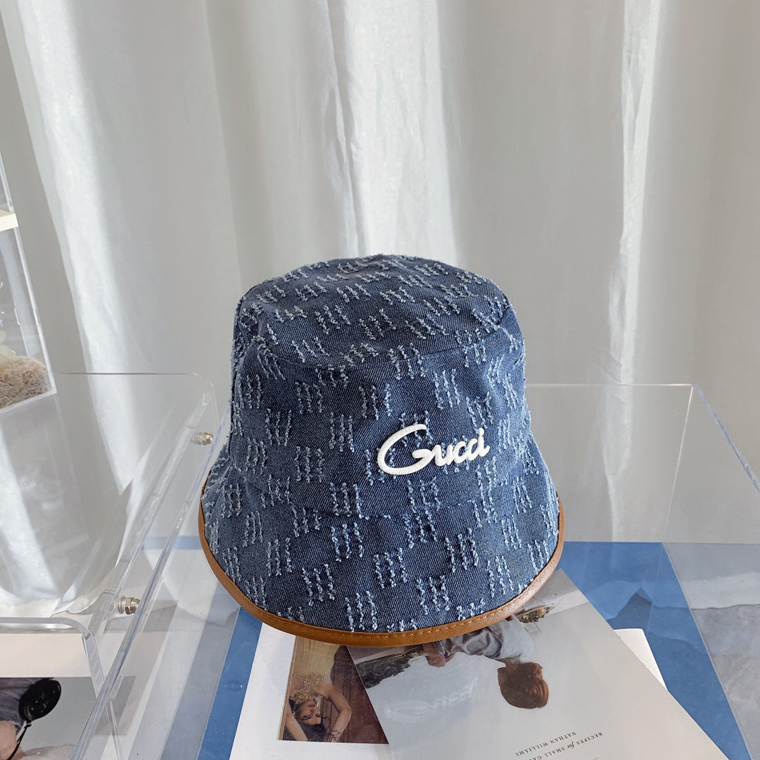 Luxury Gucci denim hat