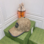 Luxury Gucci designer baseball cap lifestyle