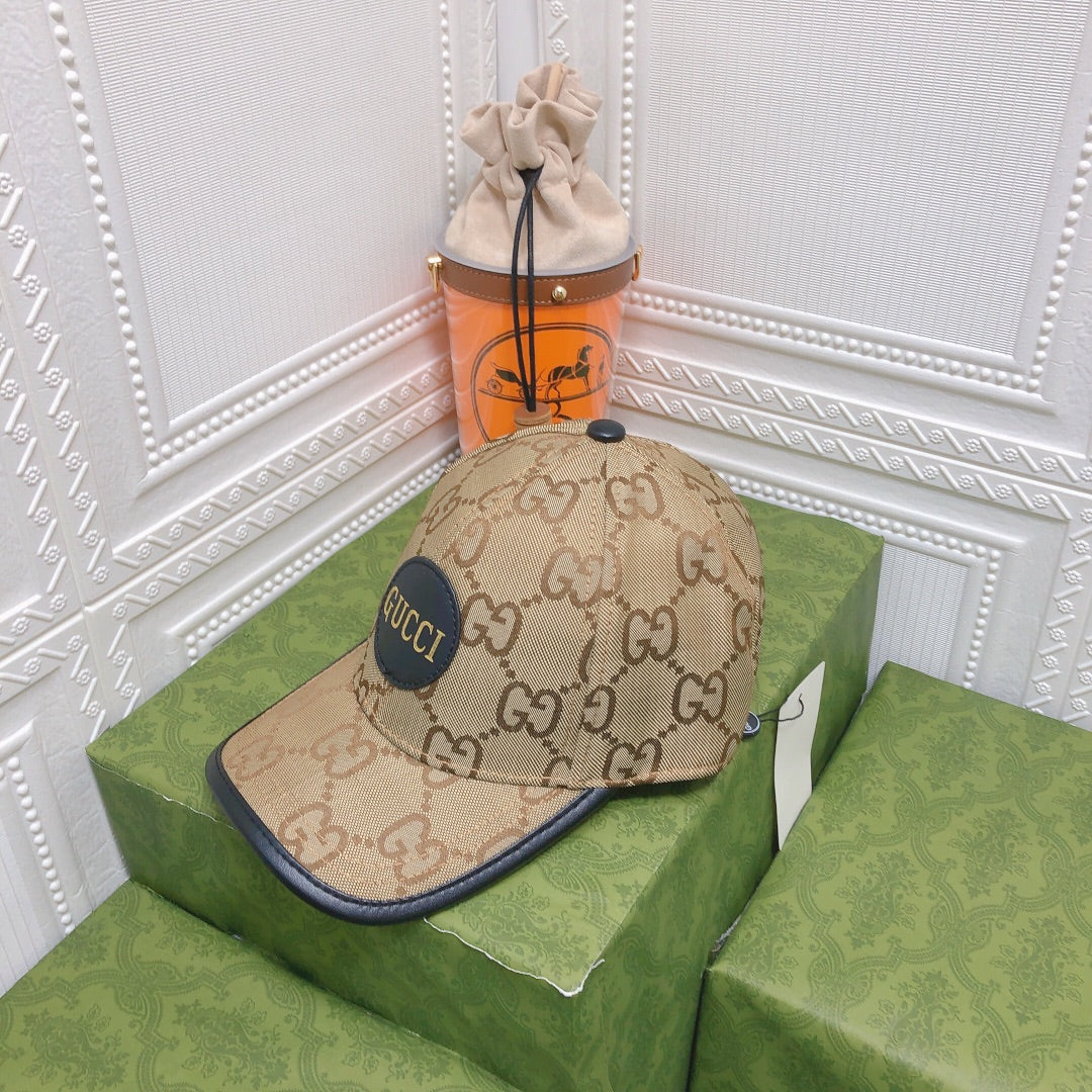 Luxury Gucci designer baseball cap lifestyle