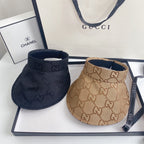Luxury Gucci designer visor front view