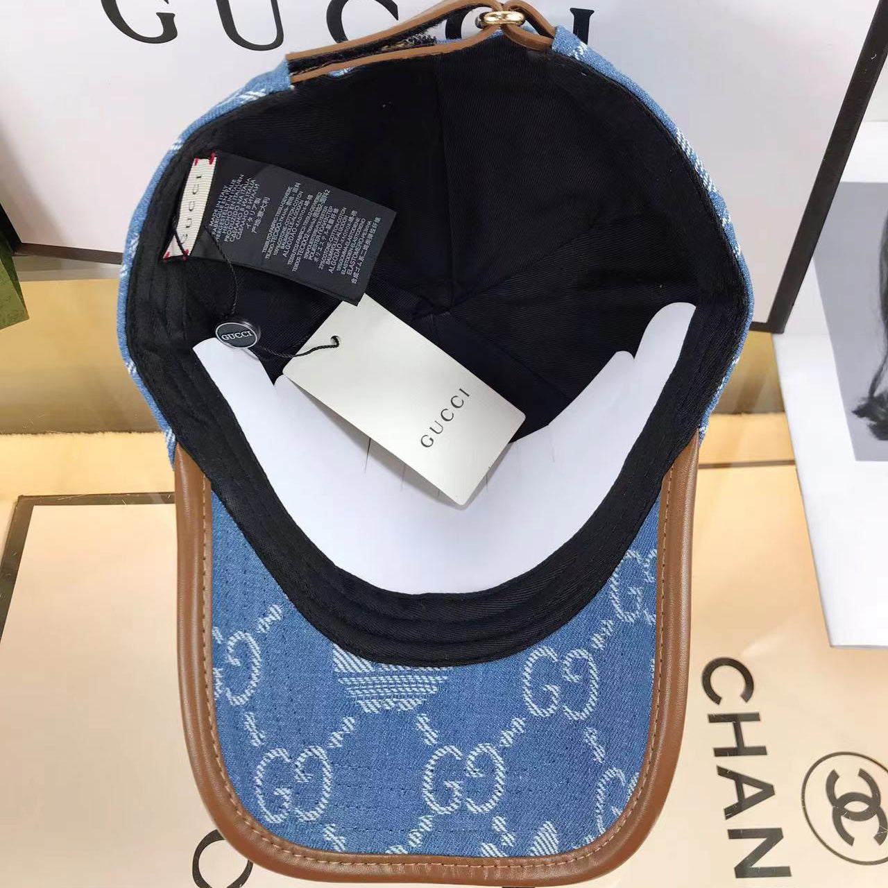 Luxury Gucci x Adidas adjustable baseball cap
