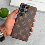 Luxury LV Samsung Case PU Leather Cover