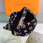 Luxury LV baseball cap rear view