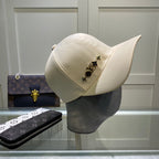 Luxury LV satin cap side profile