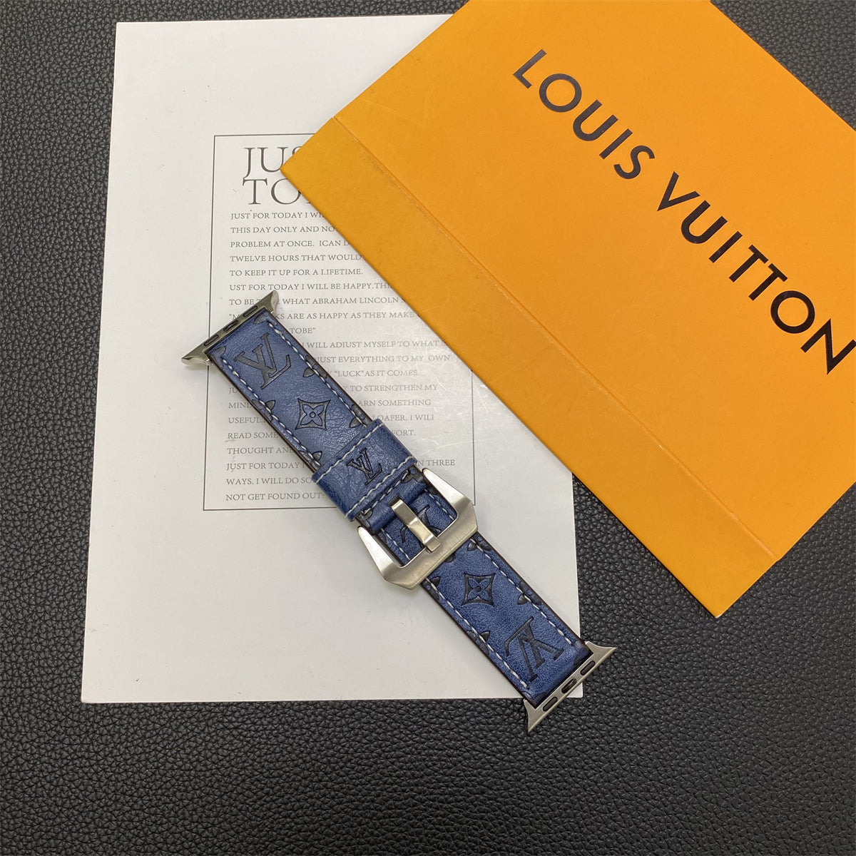 Luxury Louis Vuitton Apple Watch Band