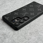 Luxury Louis Vuitton Samsung Case Black Monogram Cover