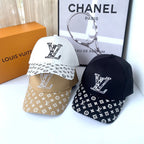 Luxury Louis Vuitton baseball cap side profile