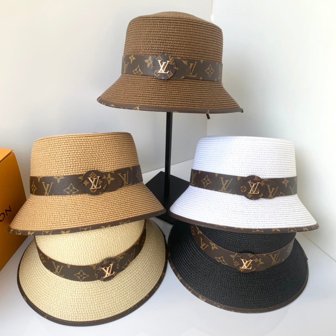 Luxury Louis Vuitton beach hat