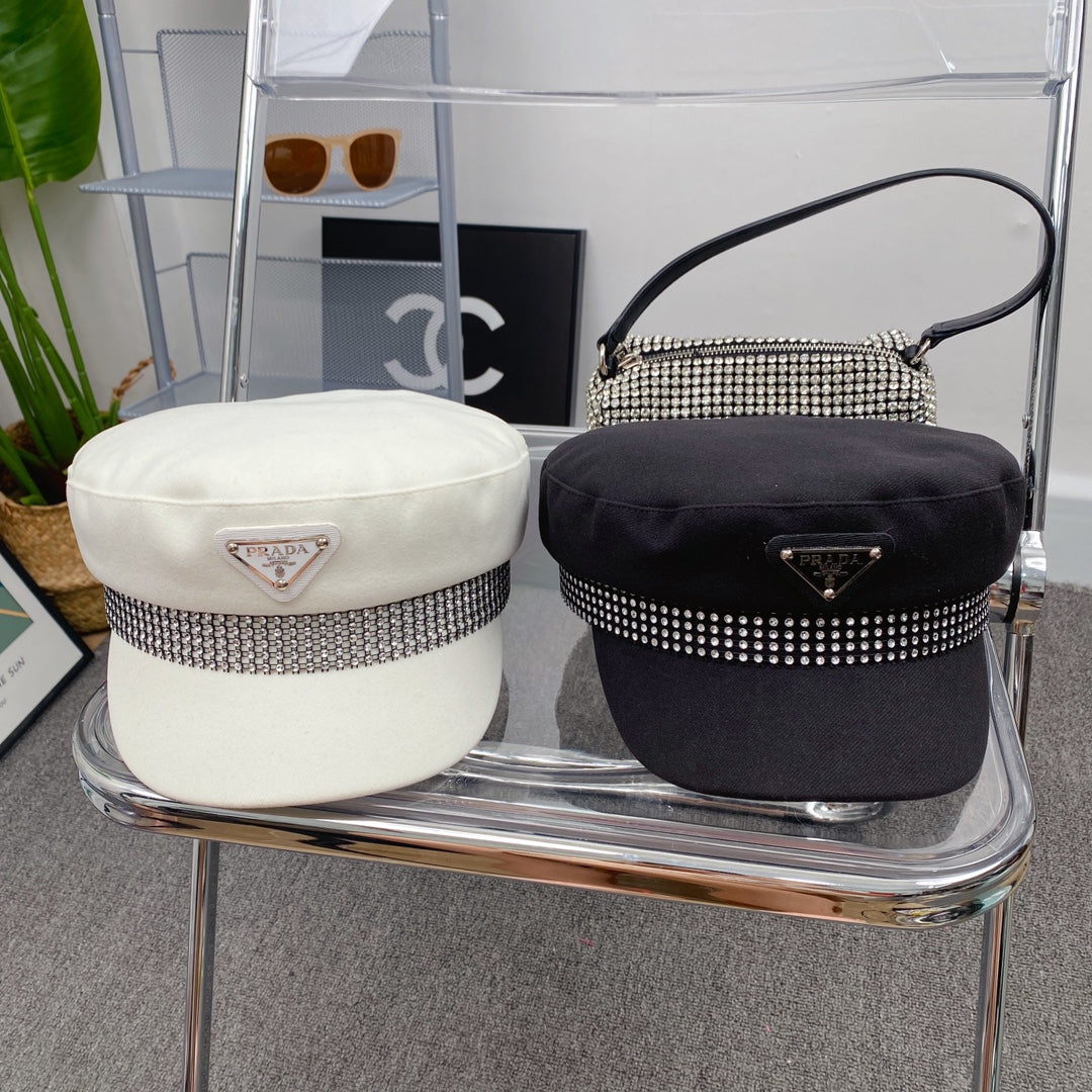Luxury Prada fashion beret