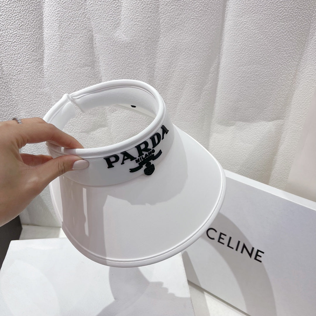 Luxury Prada summer sun hat lifestyle