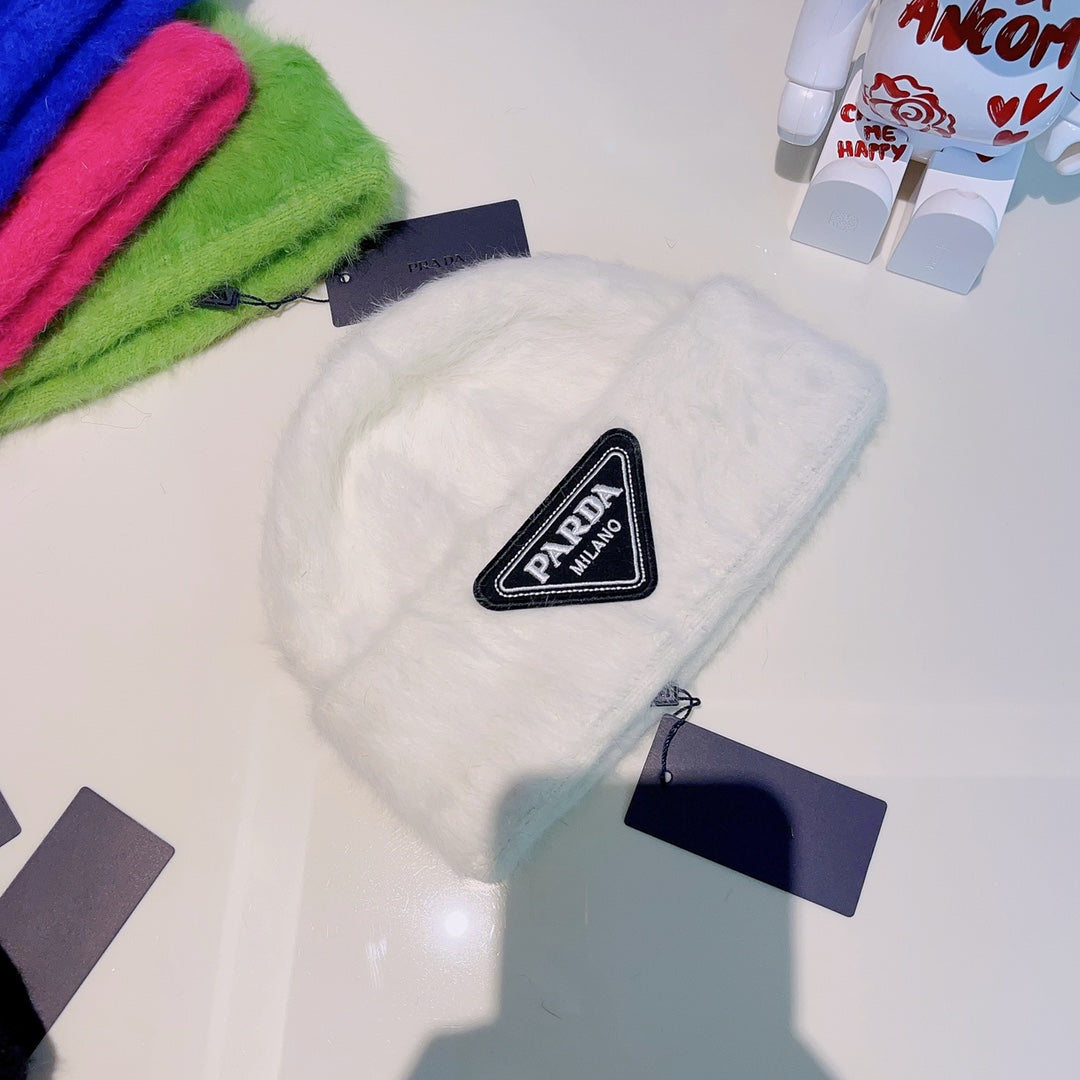 Luxury Prada winter beanie