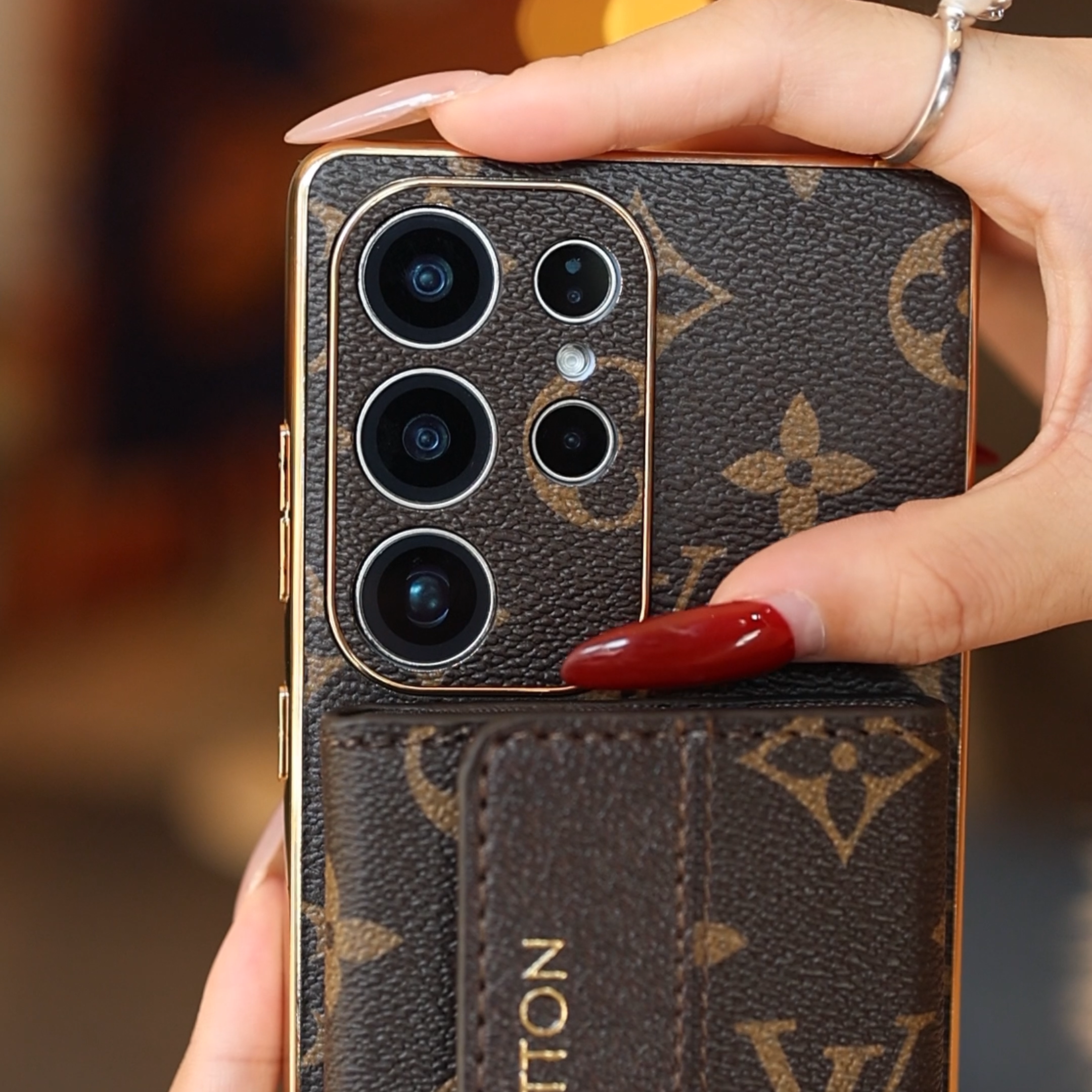 Luxury Samsung Wrist Strap Phone Case