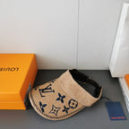 Luxury designer monogram visor lifestyle