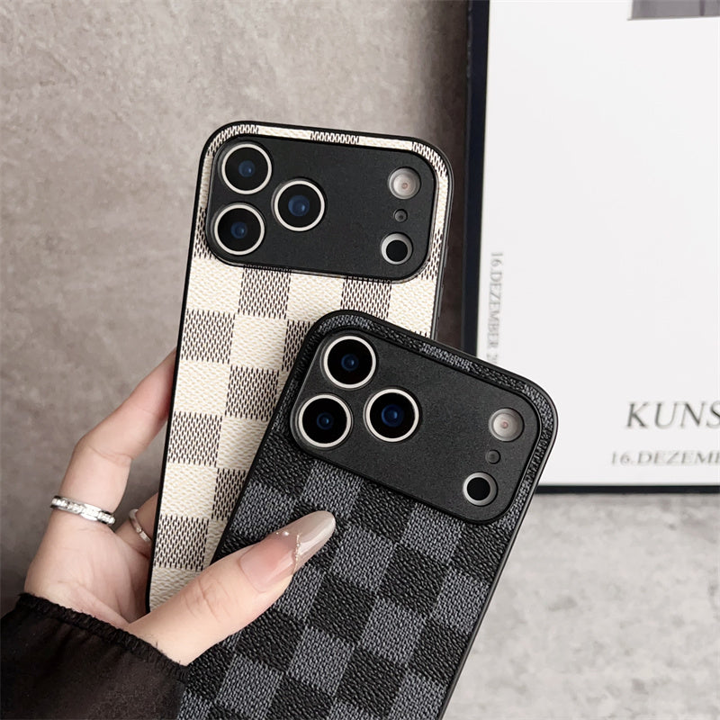 Luxury fashion iPhone case premium textured finish