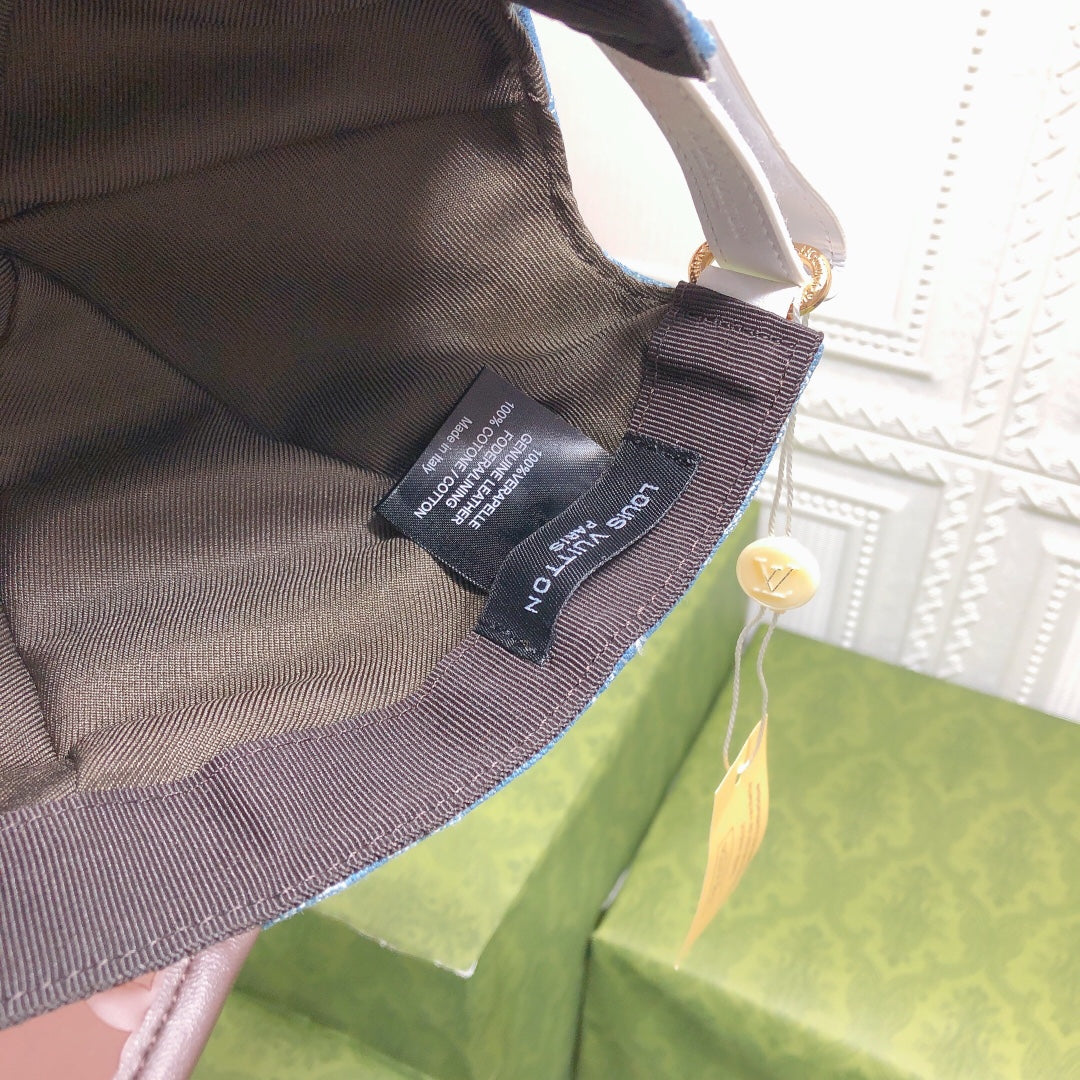 Luxury streetwear Louis Vuitton cap