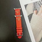 Prada Apple Watch Band orange Leather