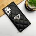 Prada Puff Leather Samsung Galaxy Case Black Samsung S26 Ultra