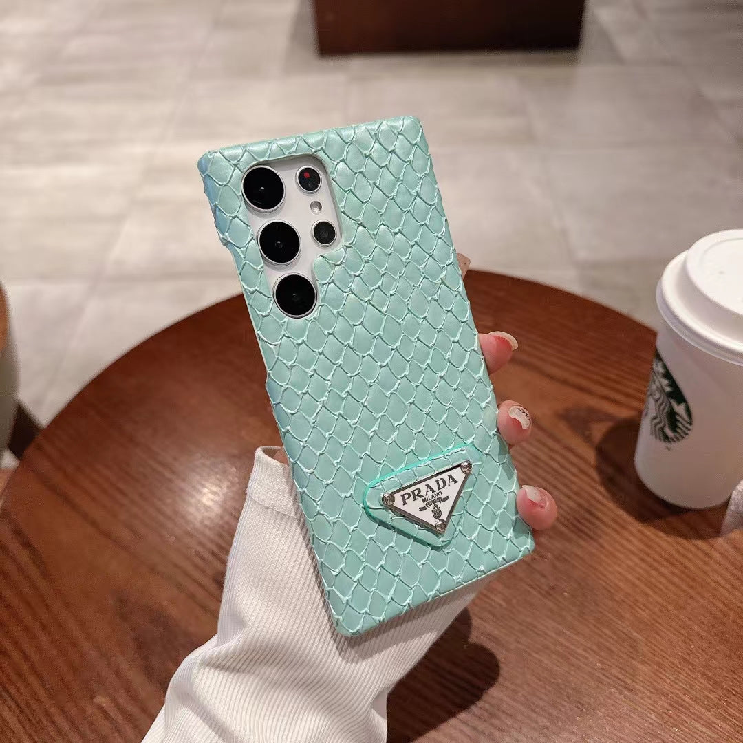 Prada Snake Texture Samsung S26 Ultra Case