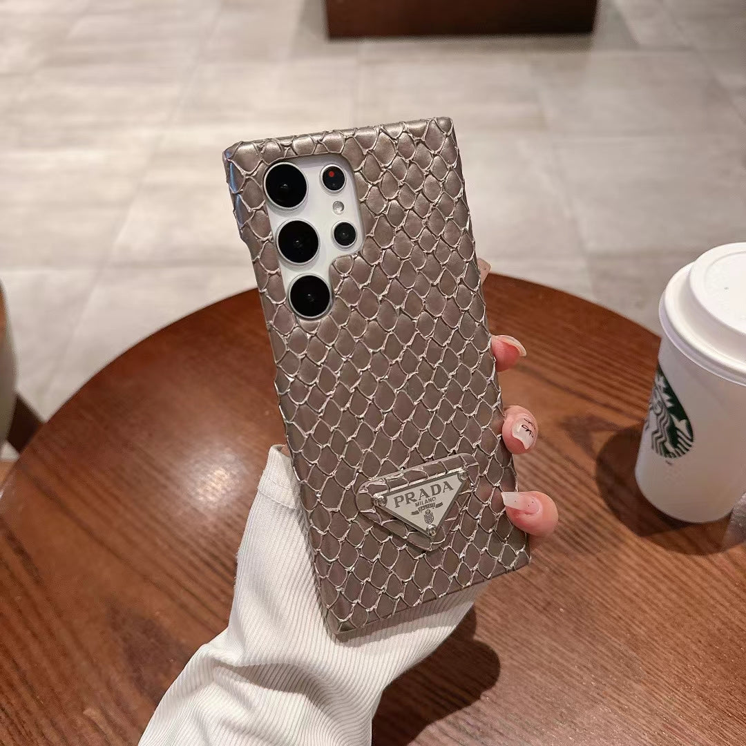 Prada Snake Texture Samsung S26 Ultra Case