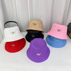 Prada Triangle Logo Sun Hat