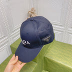 Prada adjustable designer baseball cap