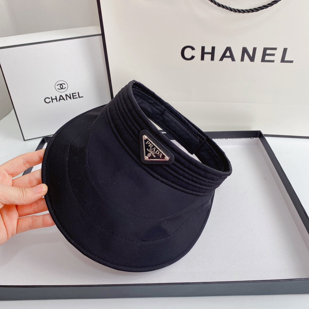 Prada breathable sun visor side view