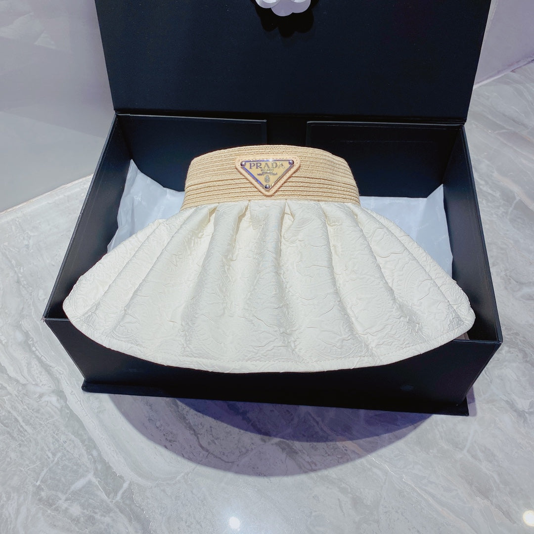 Prada designer foldable hat