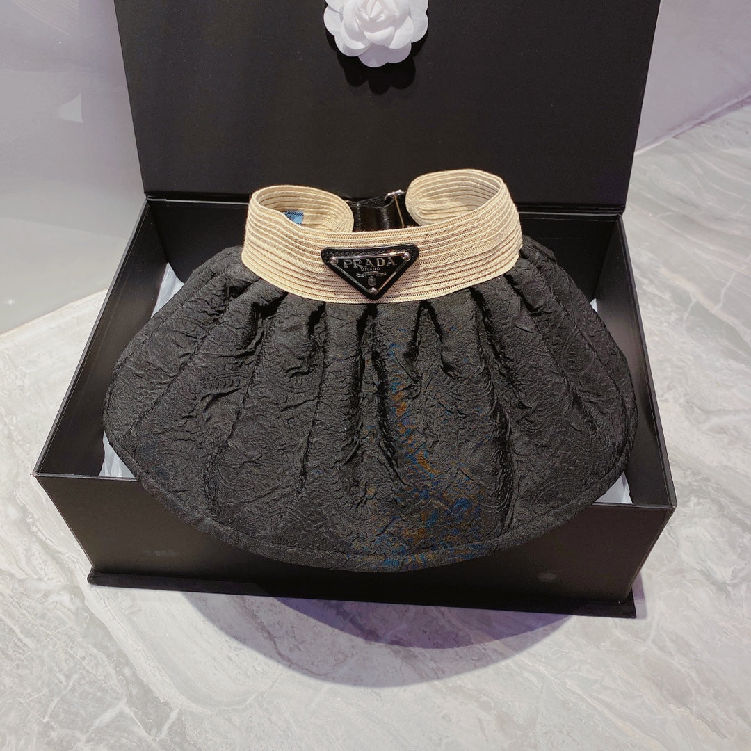 Prada designer foldable hat