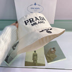 Prada embroidered fashion bucket hat