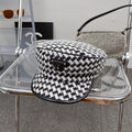Prada houndstooth cotton bucket hat