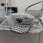 Prada houndstooth cotton bucket hat