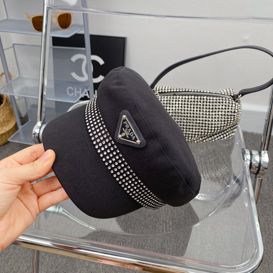 Prada women's cotton beret