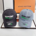 Premium Balenciaga baseball cap close up