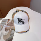 Premium Burberry check baseball cap
