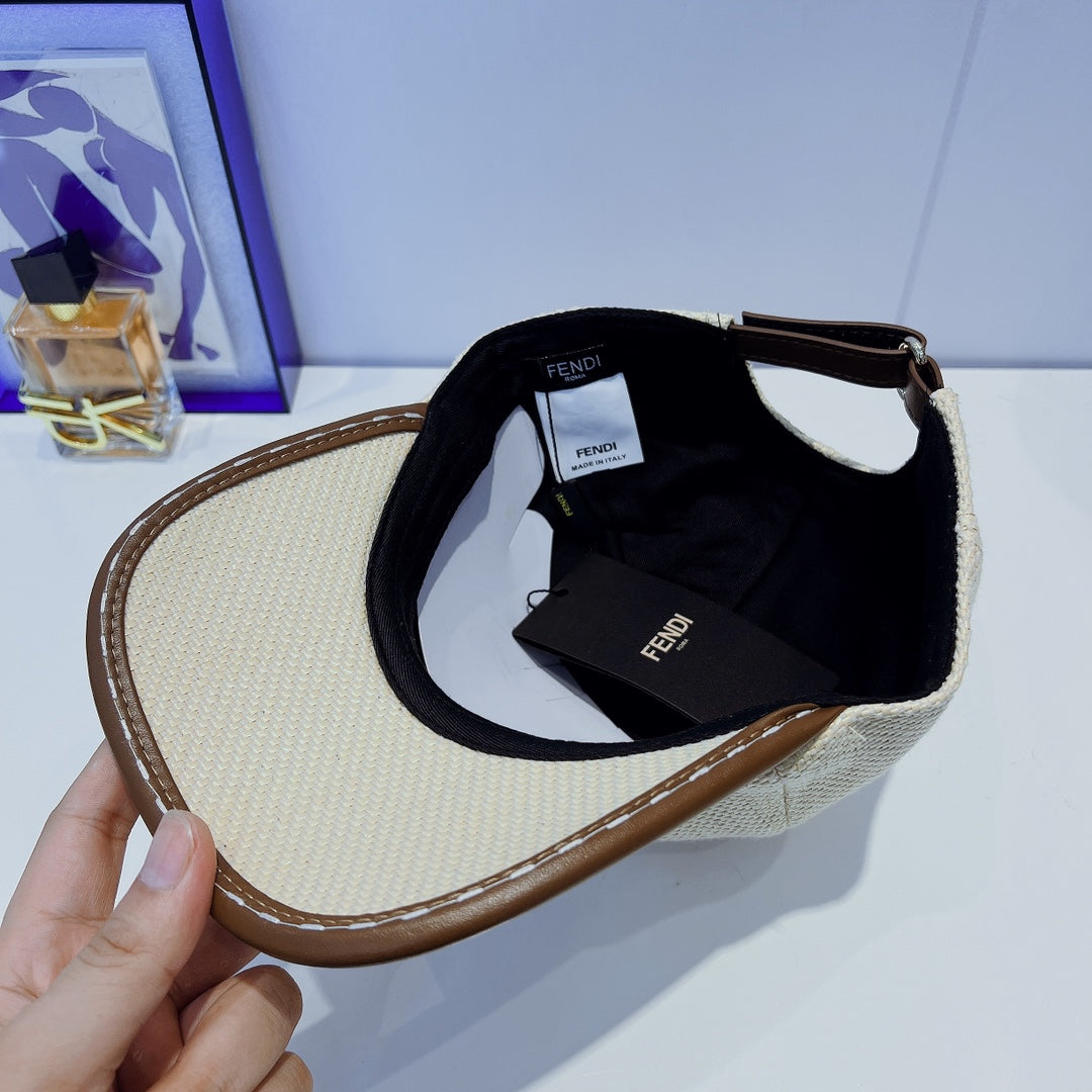 Premium Fendi FF monogram cap