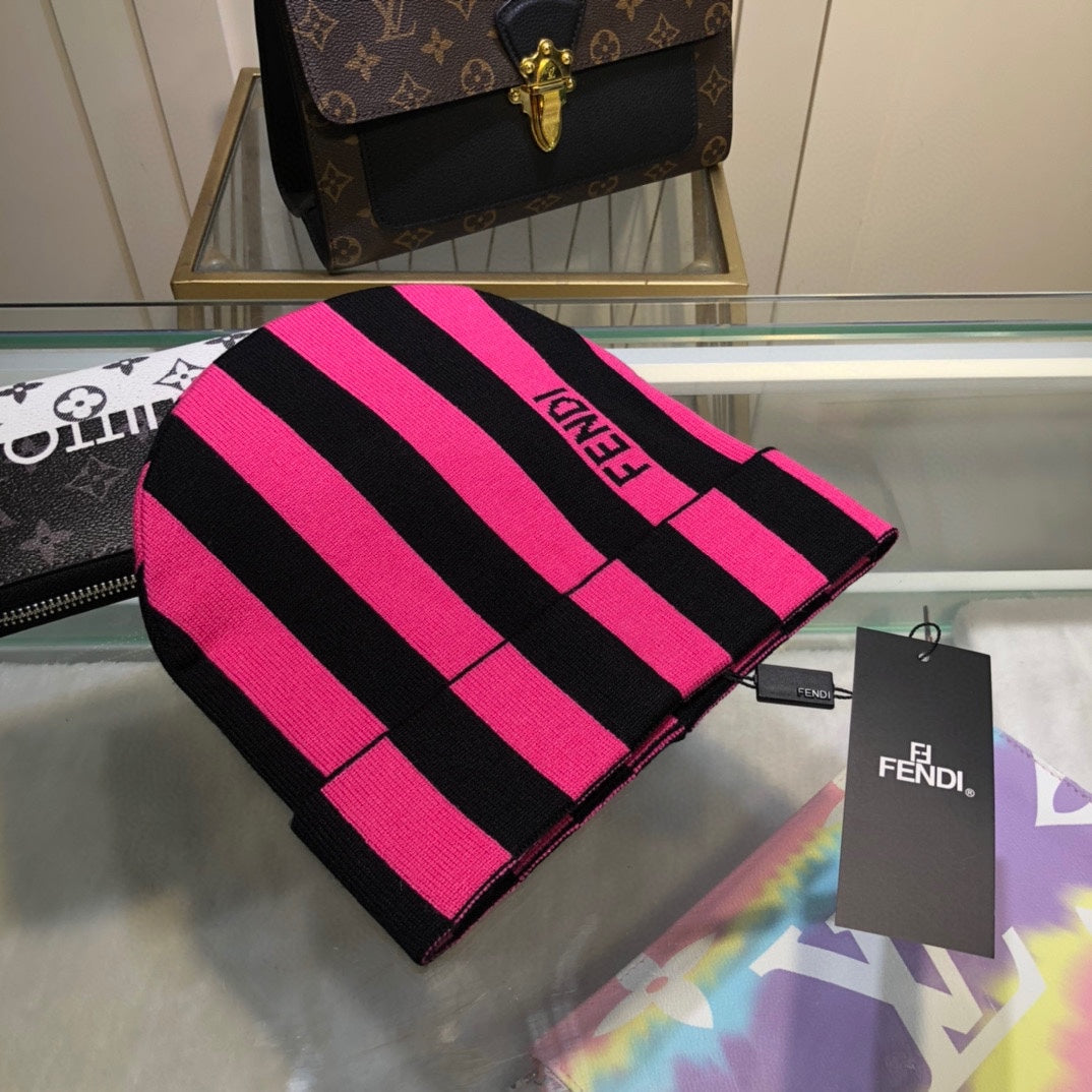 Premium Fendi cashmere beanie