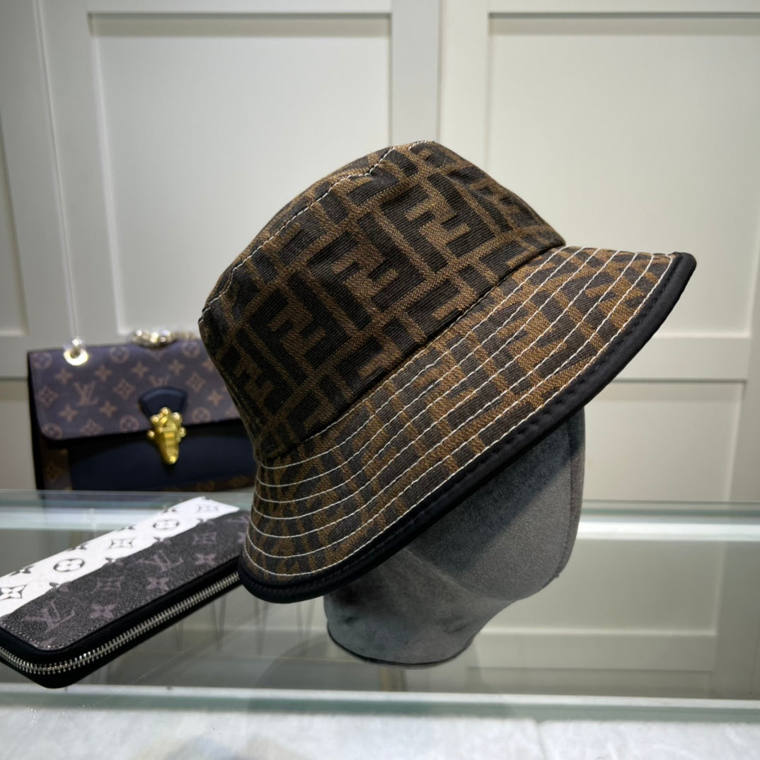 Premium Fendi luxury bucket hat