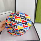 Premium Fendi monogram bucket hat detail