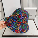 Premium Gucci GG monogram bucket hat close up