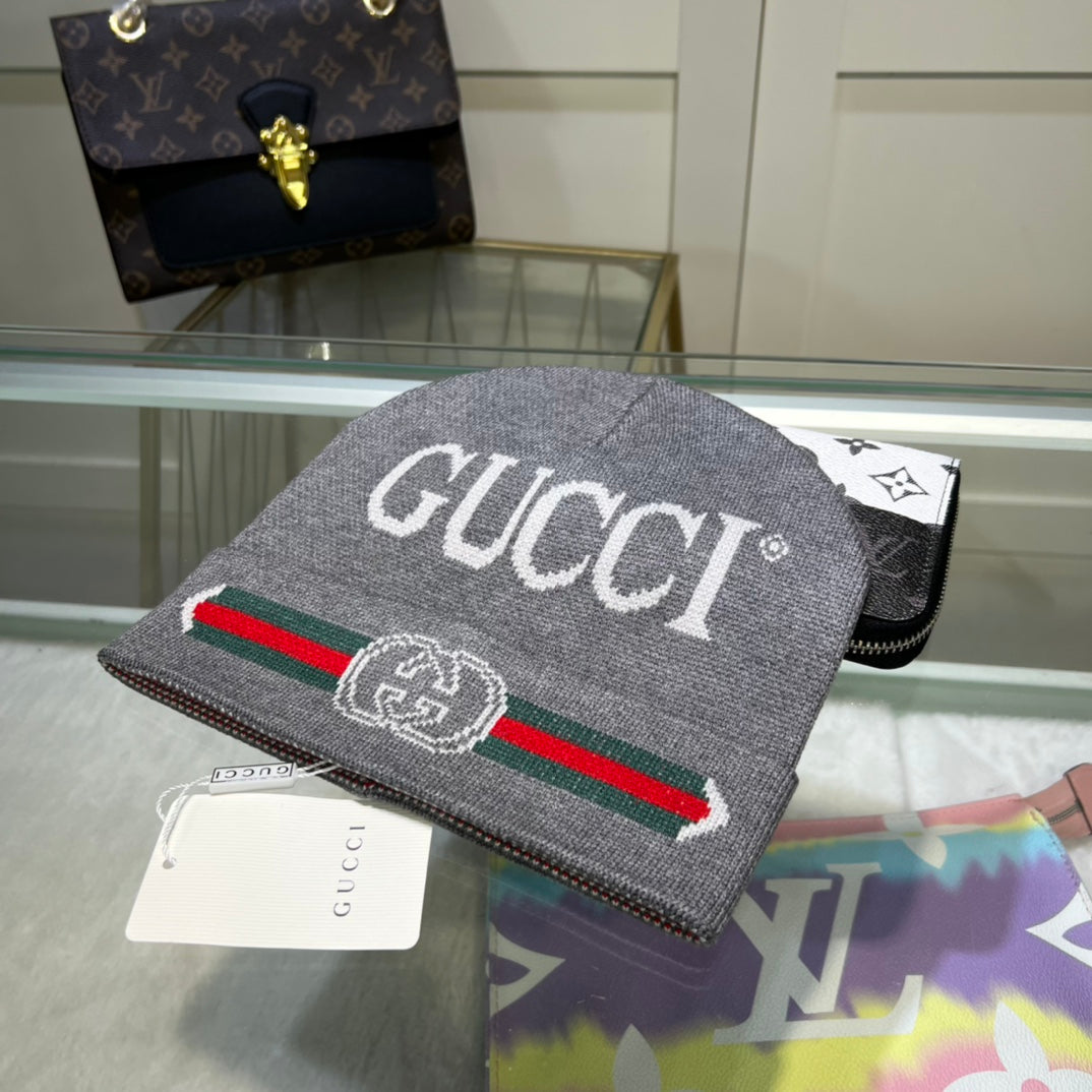 Premium Gucci cashmere winter hat
