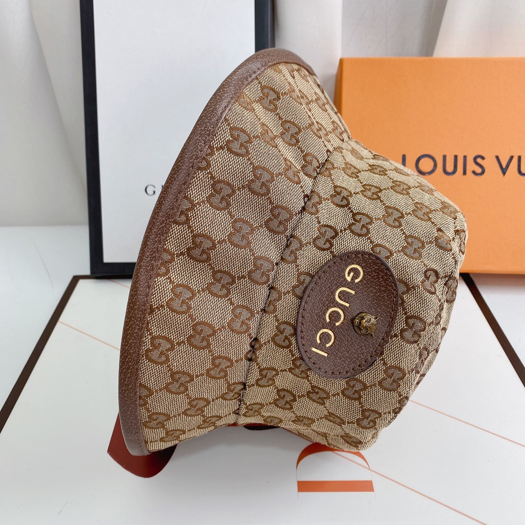 Premium Gucci embroidered tiger head detail