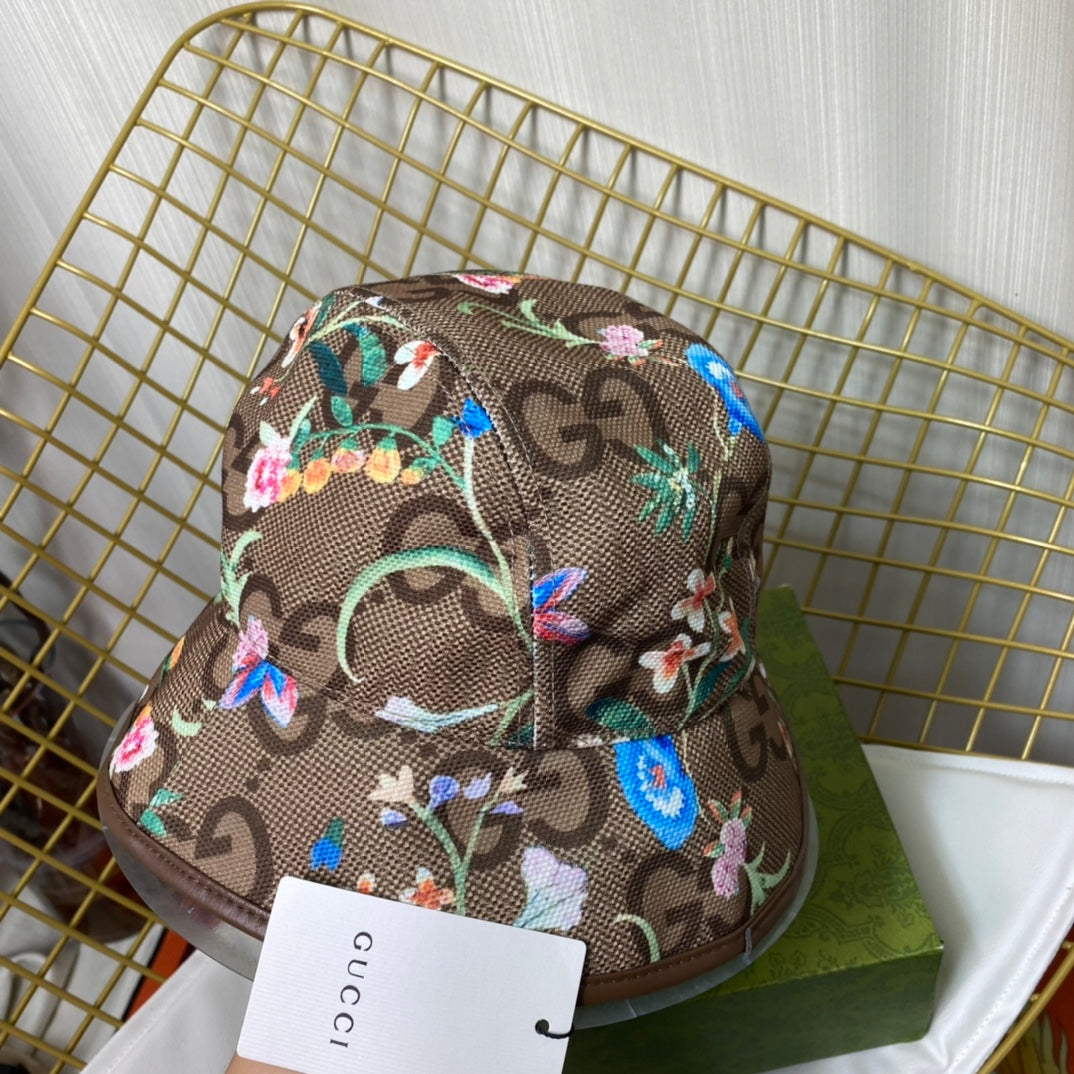 Premium Gucci floral bucket hat
