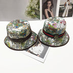 Premium Gucci jungle bucket hat side view