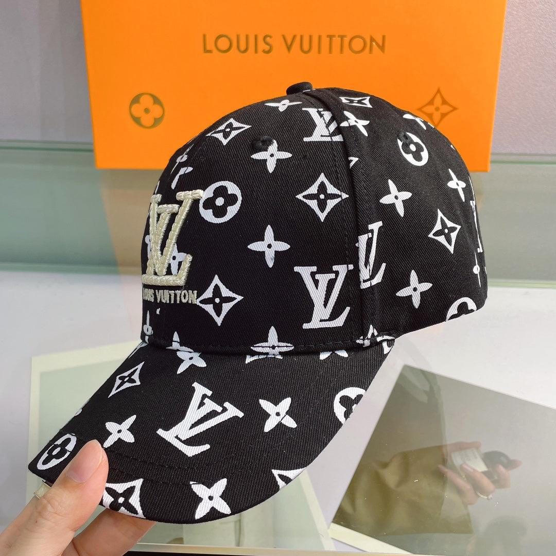 Premium Louis Vuitton cotton baseball cap