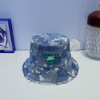 Premium Louis Vuitton distressed bucket hat detail