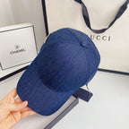 Premium Prada luxury denim baseball cap