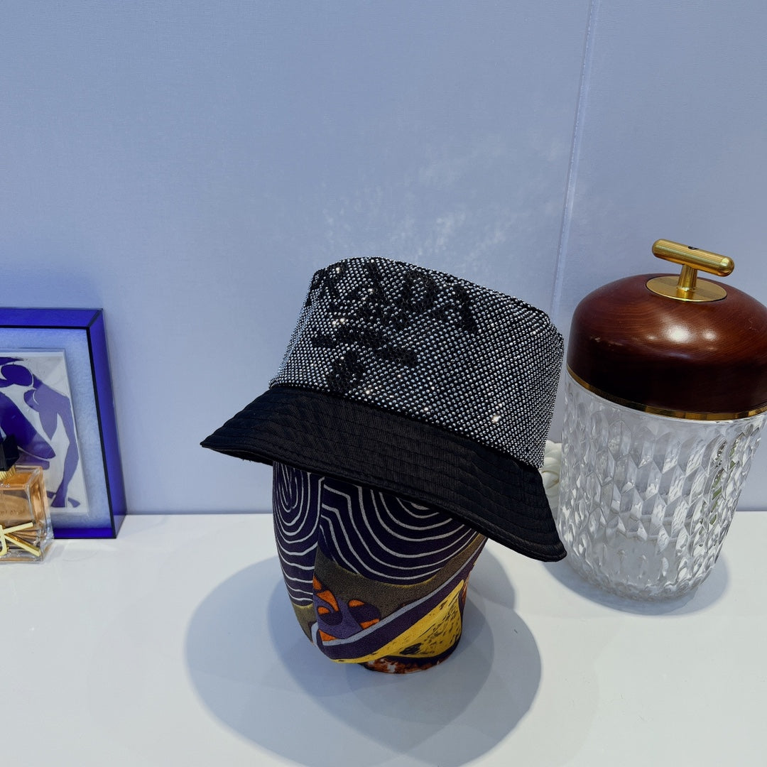 Premium Prada sparkle bucket hat